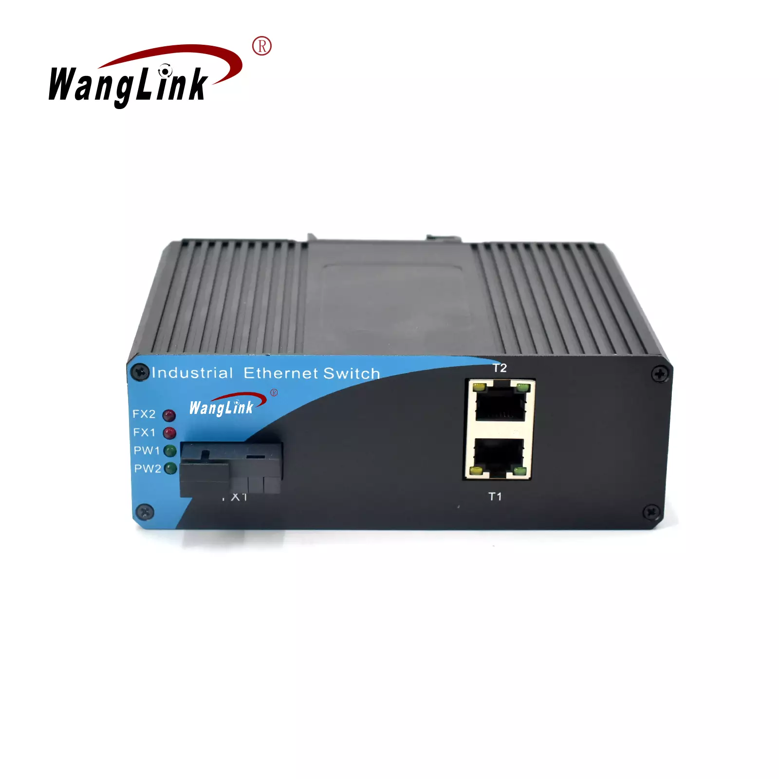 ISF201P | Unmanaged Fast Ethernet Industrial Network Switch PoE