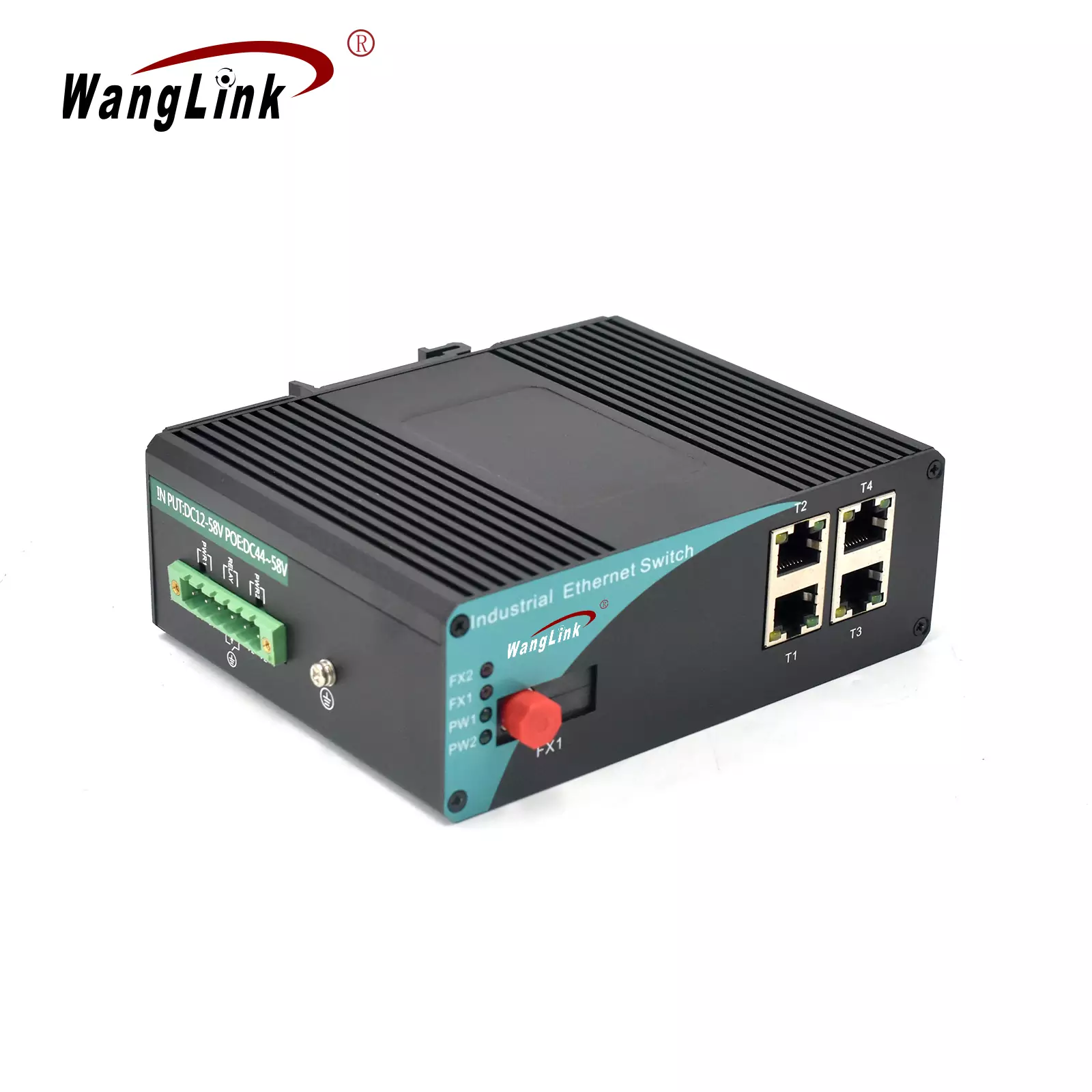 Product gallery:ISF401P | Unmanaged 10/100Mbps 4 Port Industrial Poe Switches