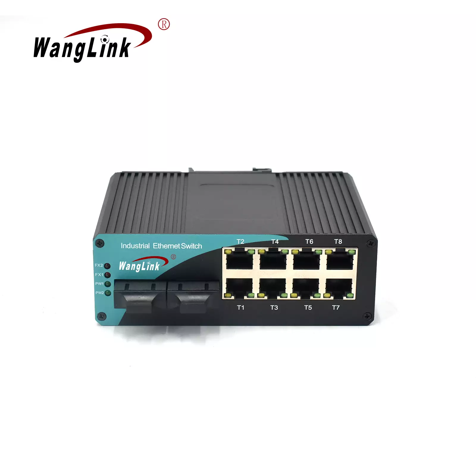 ISF802P | Unmanaged PoE Industrial Switch 8 FE 2 SFP/SC/LC/FC/ST