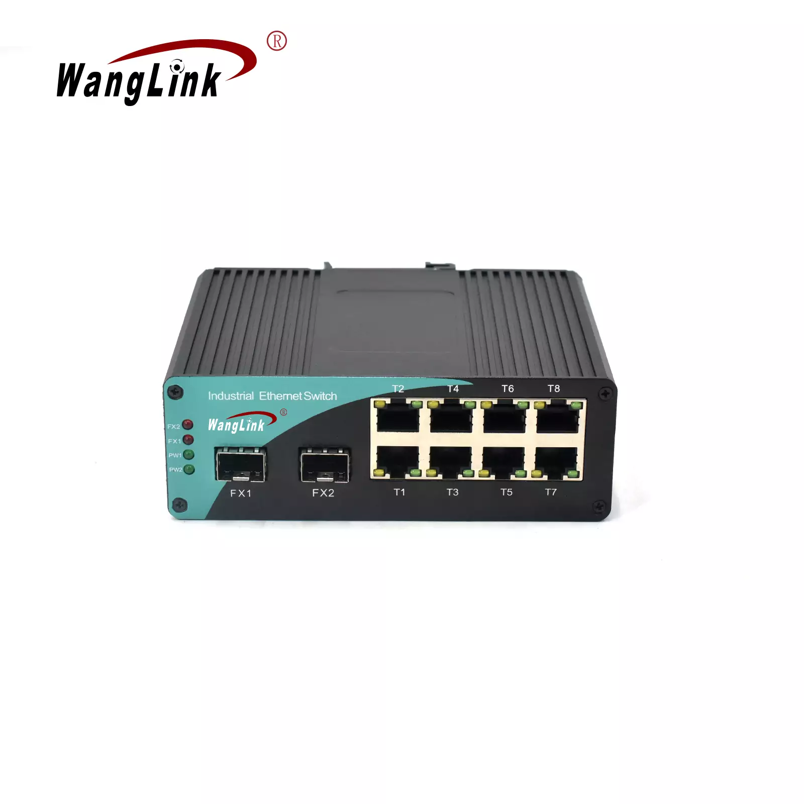 ISF802P | Unmanaged PoE Industrial Switch 8 FE 2 SFP/SC/LC/FC/ST