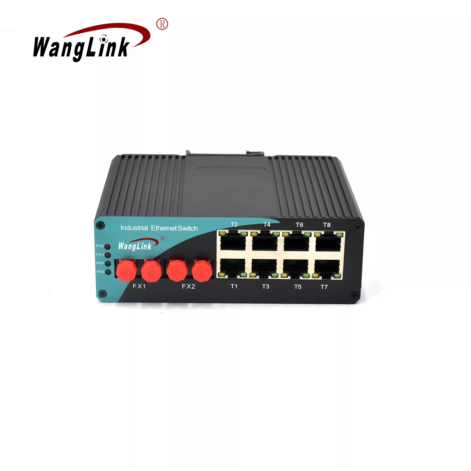 ISF802P | Unmanaged PoE Industrial Switch 8 FE 2 SFP/SC/LC/FC/ST