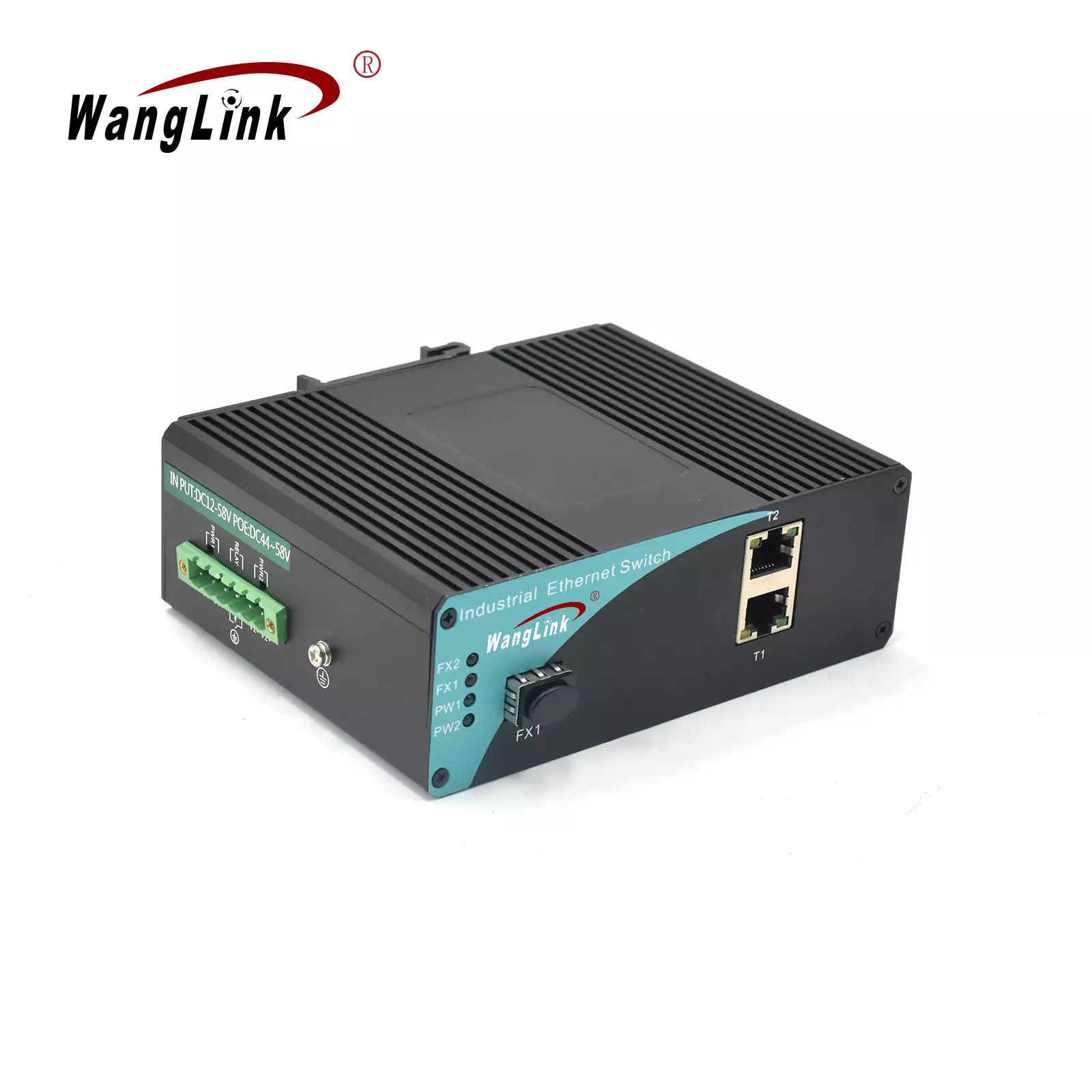 ISG201P | Industrial PoE Switch Gigabit 2 GE 1 SFP/SC/LC/FC/ST