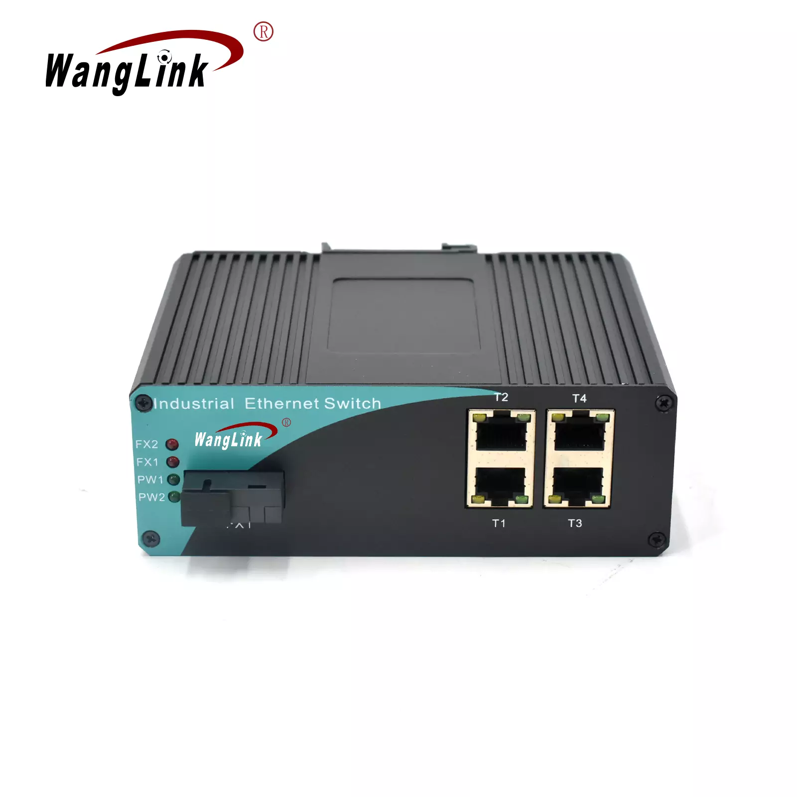 MAIN IMAGE" ISG401P | Gigabit 4 Port Industrial PoE Switch 4 GE 1 SFP/SC/LC/FC/ST