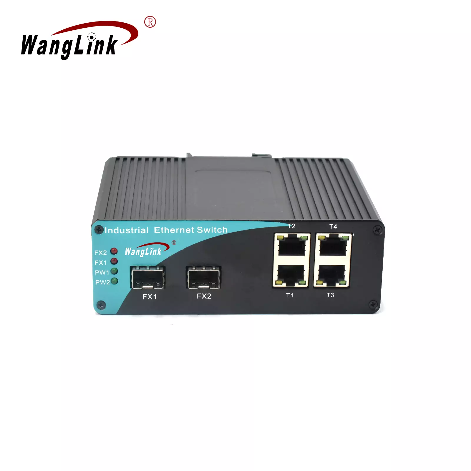 ISG402P | Gigabit Industrial PoE Switch 4 port 2 SFP/LC/SC/FC/ST