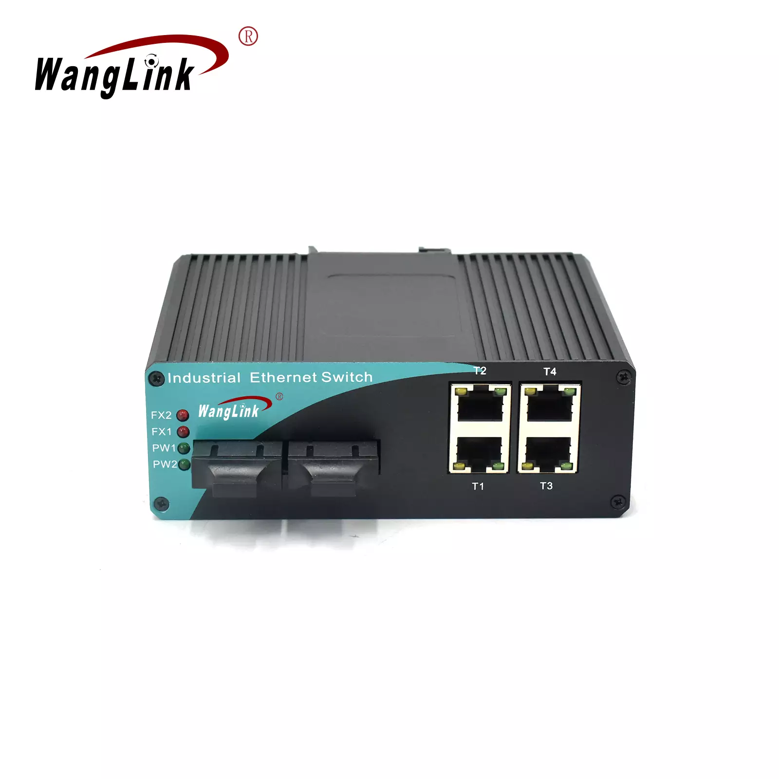 ISG402P | Gigabit Industrial PoE Switch 4 port 2 SFP/LC/SC/FC/ST