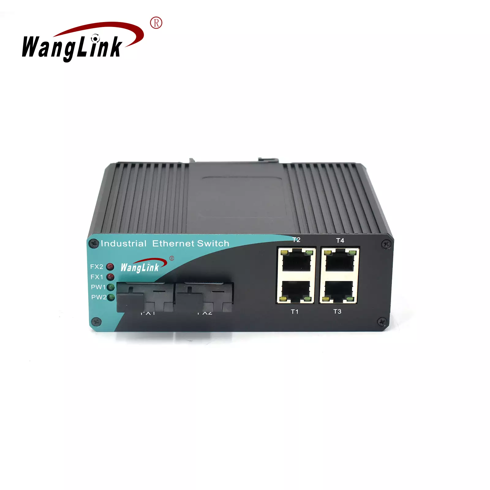 ISG402P | Gigabit Industrial PoE Switch 4 port 2 SFP/LC/SC/FC/ST