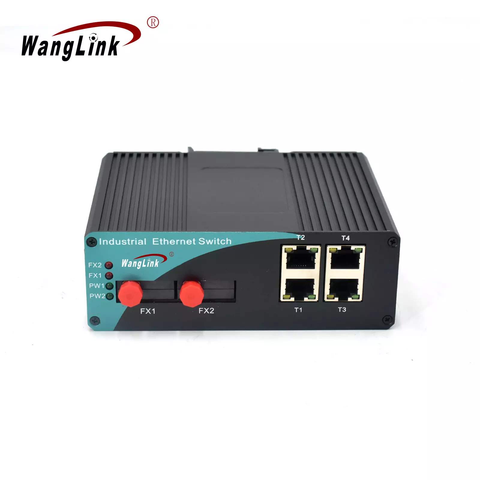 ISG402P | Gigabit Industrial PoE Switch 4 port 2 SFP/LC/SC/FC/ST