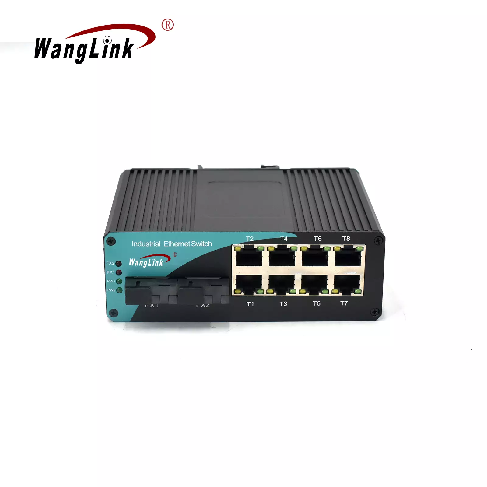 ISG802P | Gigabit 8 Port Industrial PoE Switch 2 SFP/SC/LC/FC/ST