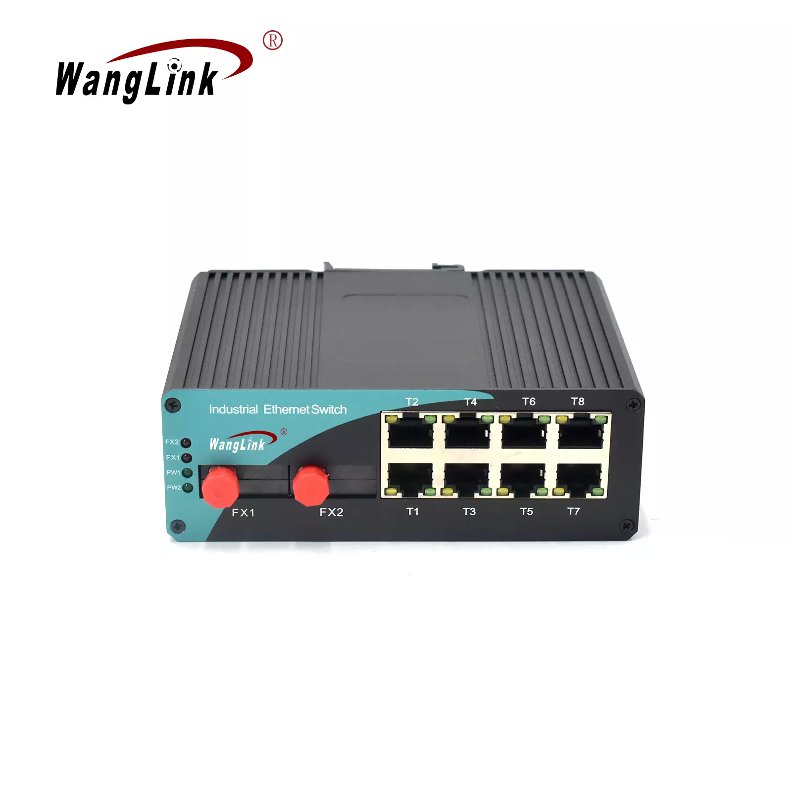 ISG802P | Gigabit 8 Port Industrial PoE Switch 2 SFP/SC/LC/FC/ST