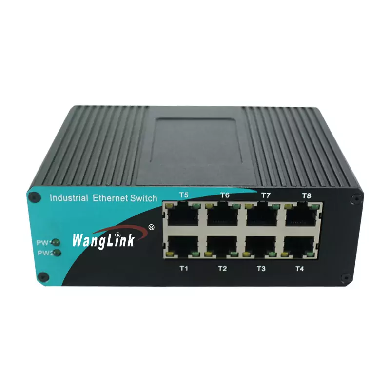 ISG08P | Gigabit 8 Port Industrial PoE Switch