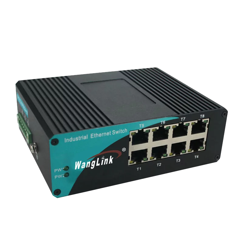 ISG08P | Gigabit 8 Port Industrial PoE Switch