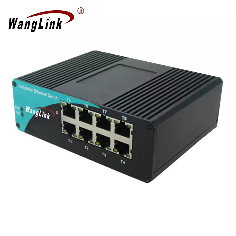 ISG08P | Gigabit 8 Port Industrial PoE Switch