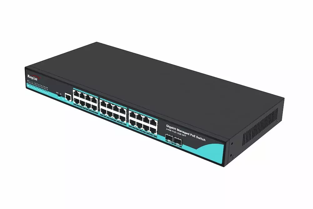 SG2402MP | Gigabit 24 Port Managed PoE Switch with 2 SFP