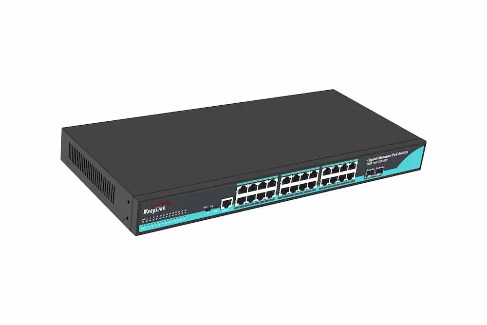 SG2402MP | Gigabit 24 Port Managed PoE Switch with 2 SFP