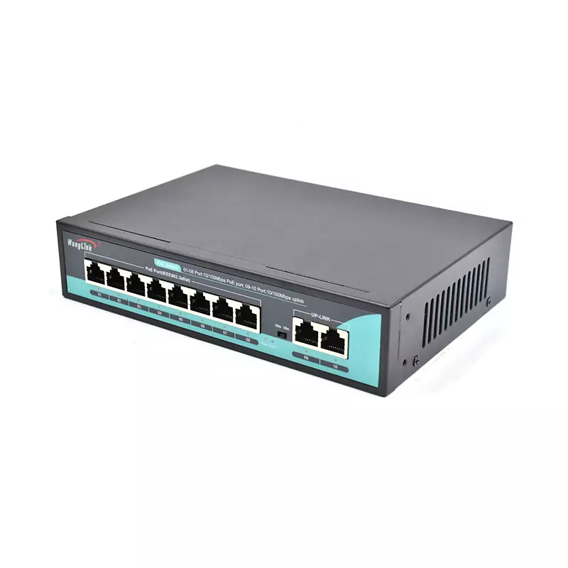 SF82P | Fast Ethernet PoE Powered Switch 8 Port 2 FE Uplink