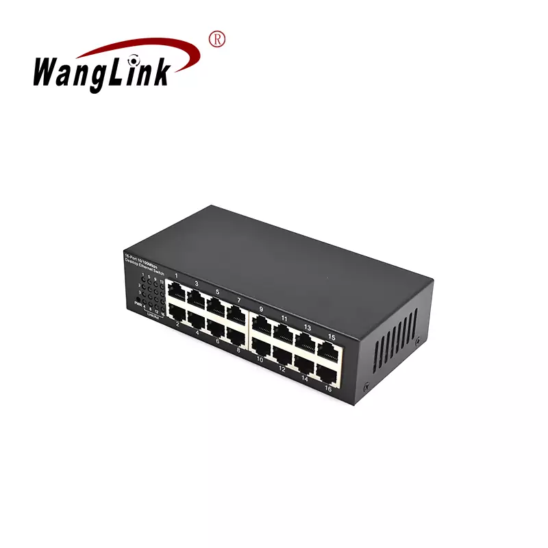 SF16-MINI | Fast unmanaged ethernet switch 16 port