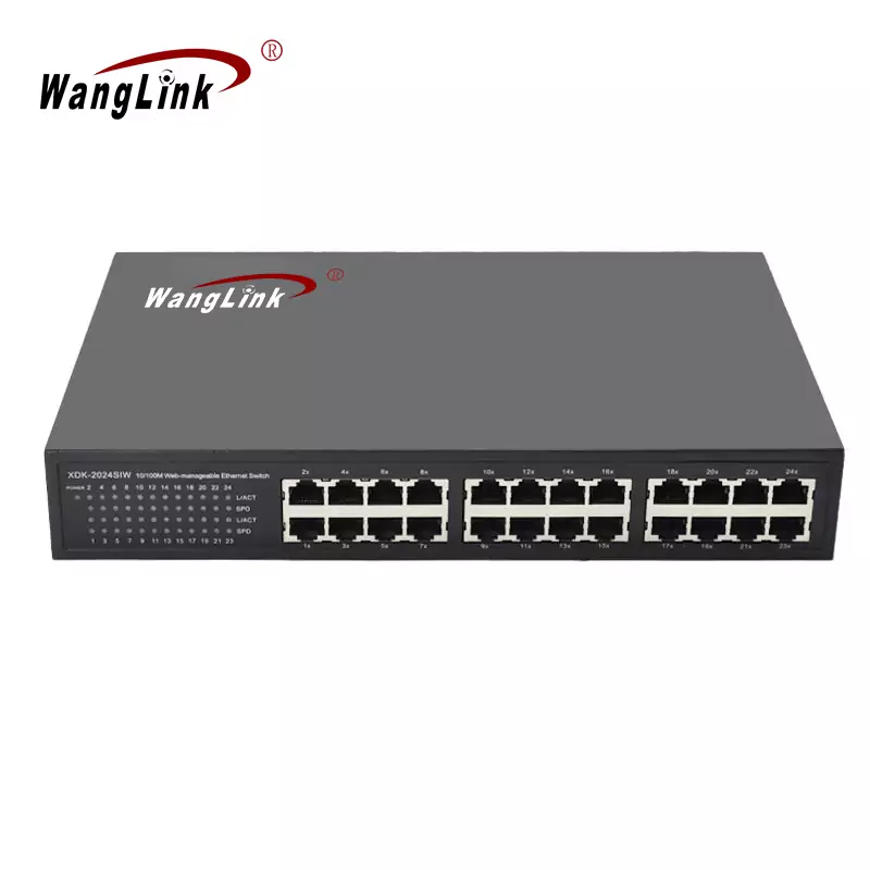 SF24 | Fast ethernet unmanaged 24 port ethernet switch