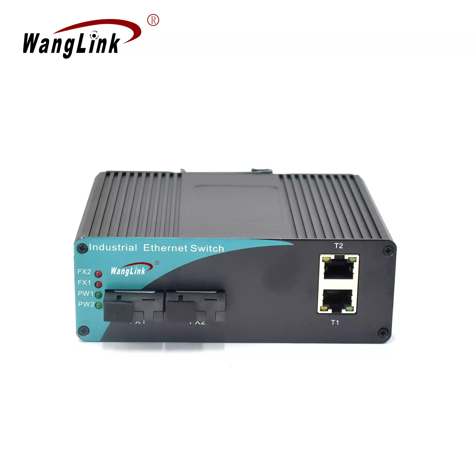 GALLERY: ISG202 | Gigabit unmanaged din mount ethernet switch 2 Port 2 SFP/LC/SC/FC/ST