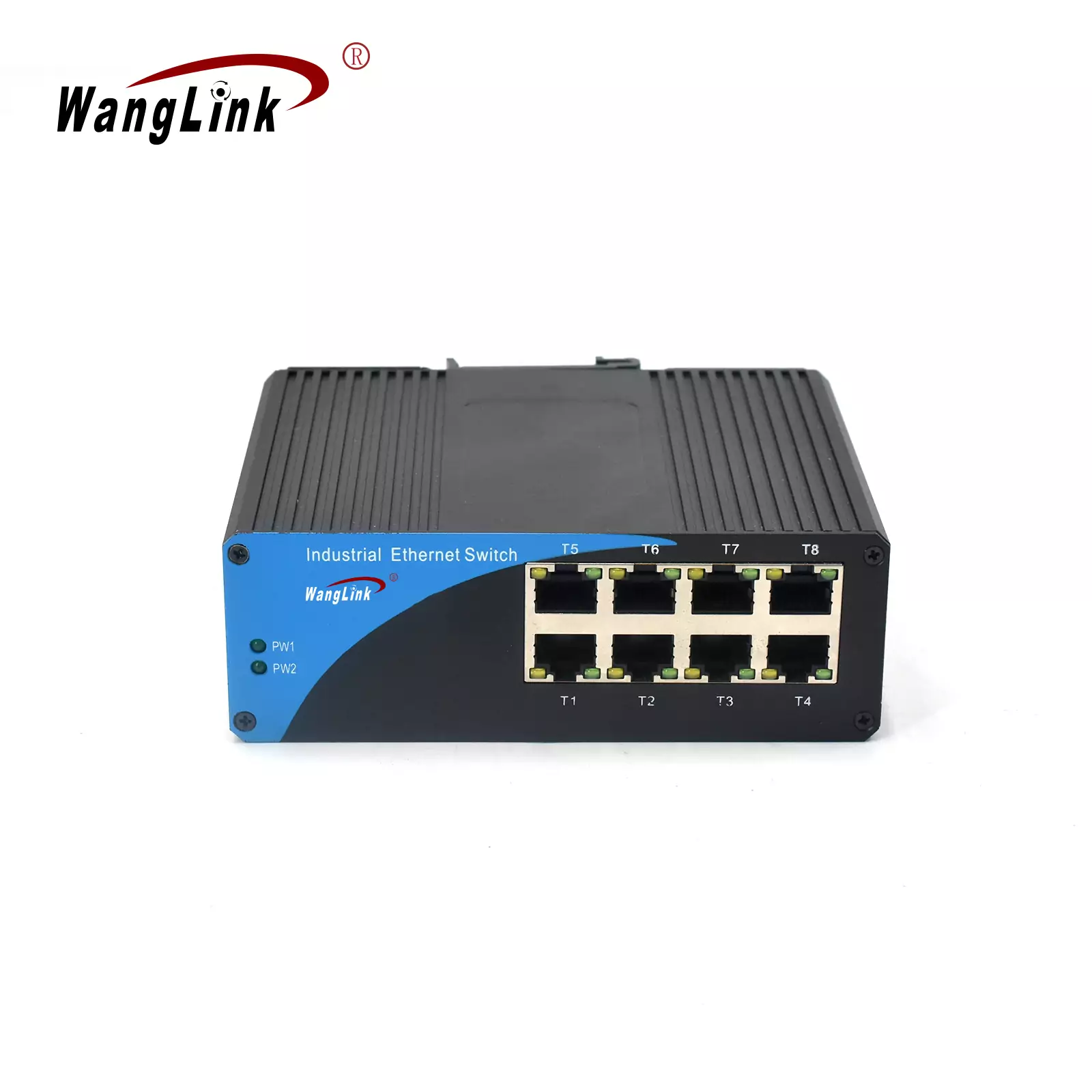 ISG08 | Gigabit 8 Port industrial ethernet switches