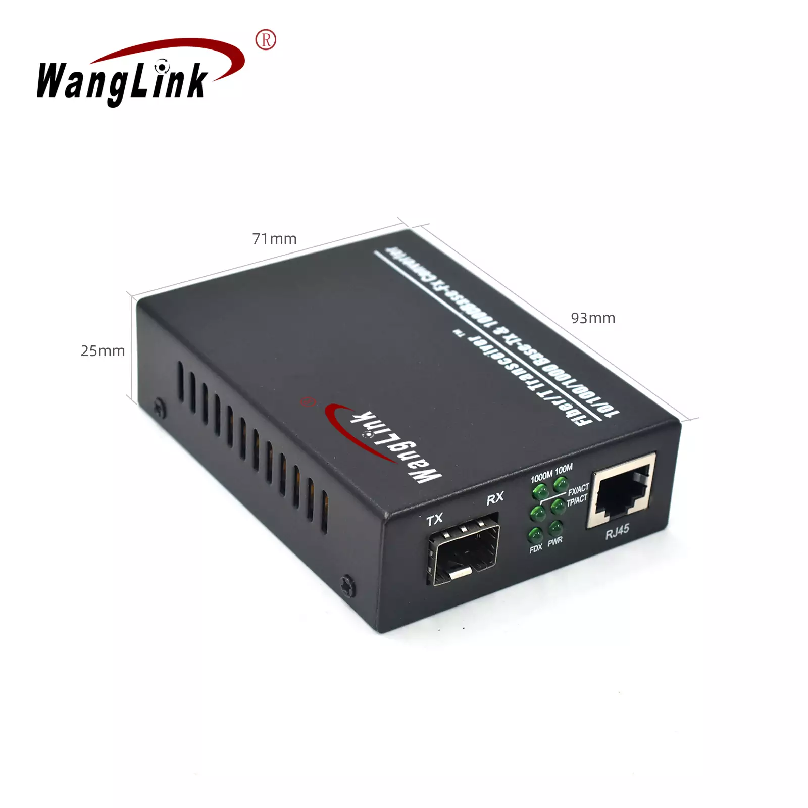 size: CG101 | Gigabit media converter fiber to ethernet 1 Port 1 SC/FC/ST/SFP