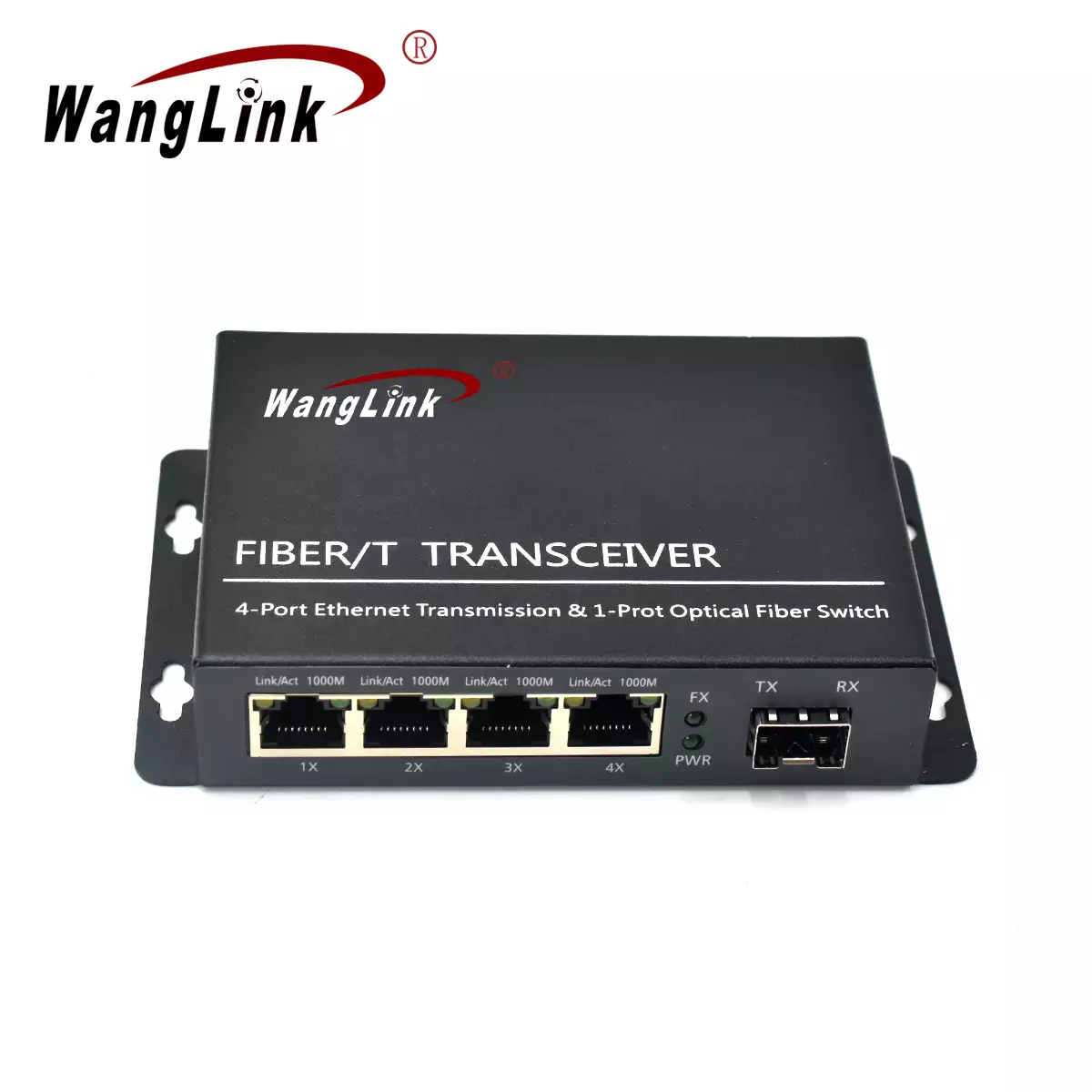 CG401 | Gigabit ethernet fiber optic media converter 4 Port 1 SFP/SC/LC/FC/ST