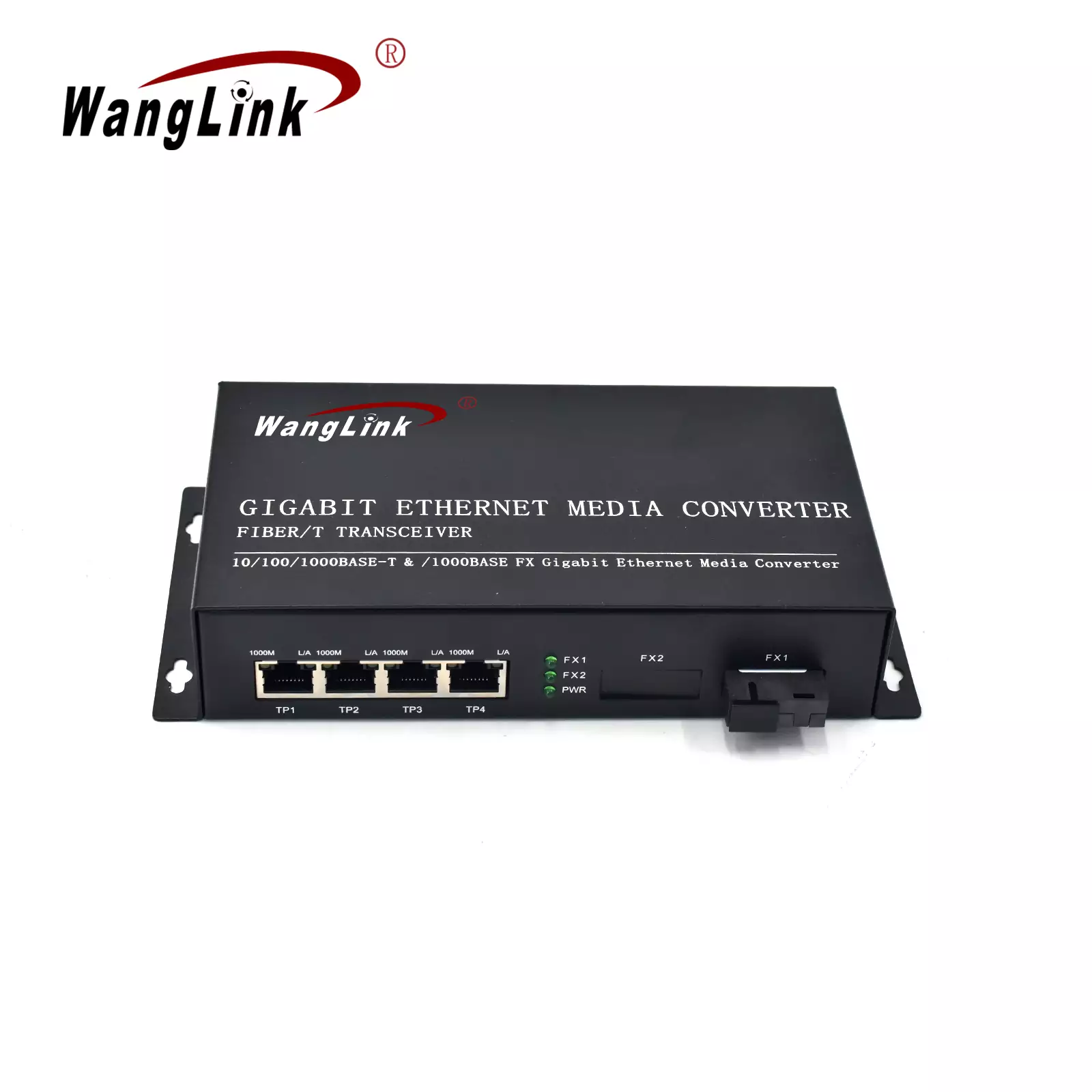 gallery: CG401 | Gigabit ethernet fiber optic media converter 4 Port 1 SFP/SC/LC/FC/ST