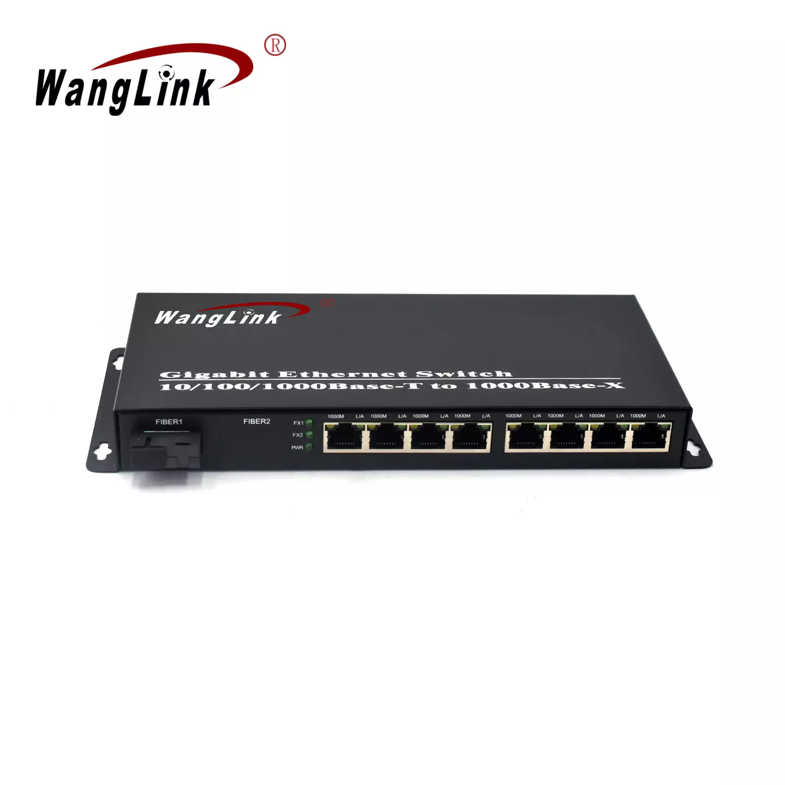 CG801 | Gigabit ethernet media converter fiber 8 port 1 SFP/SC/LC/FC/ST