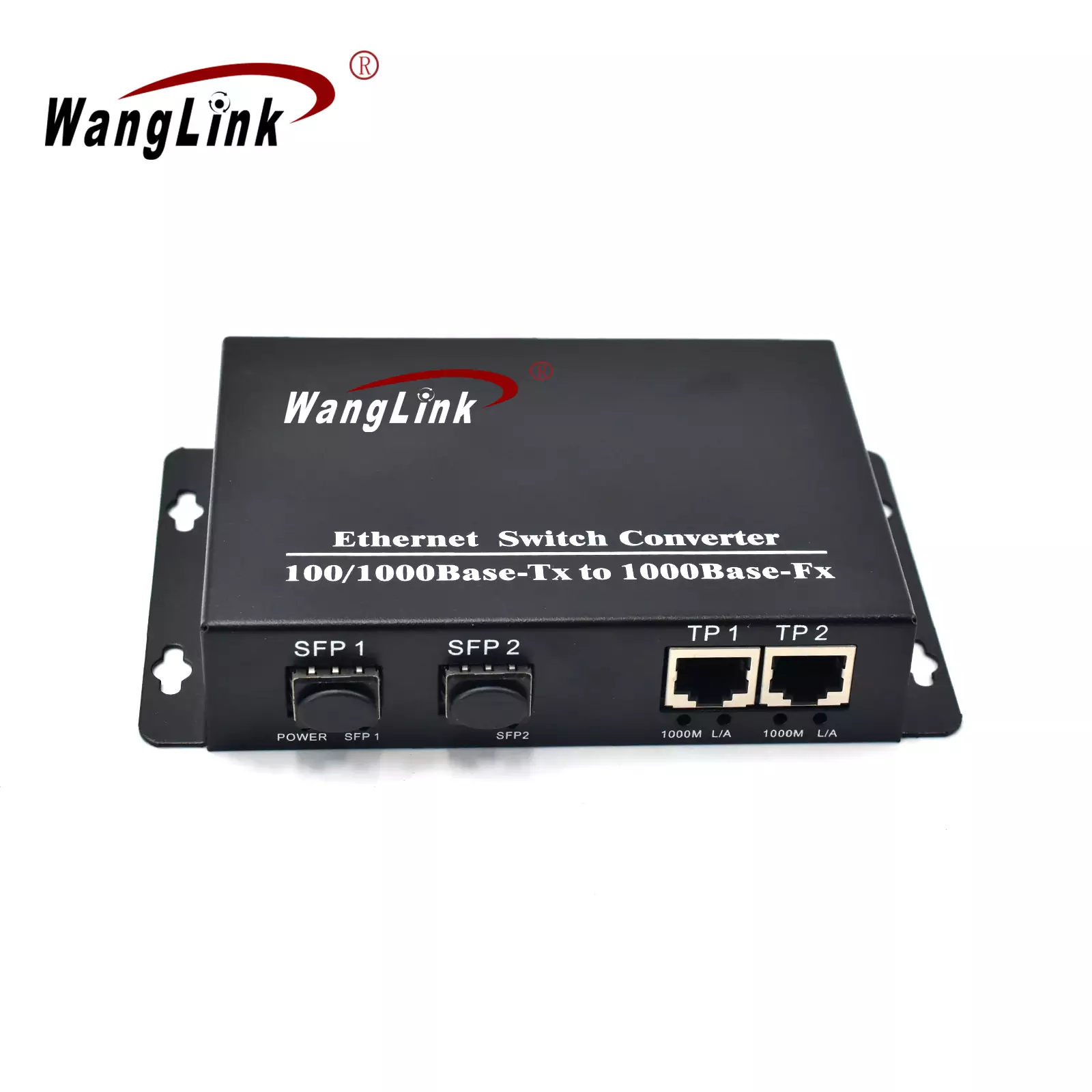 CG202 | Gigabit ethernet to fiber optic media converter 2 Port 2 SFP/SC/LC/FC/ST