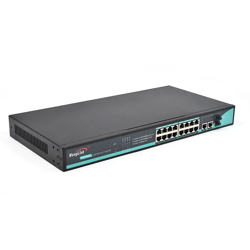 gallery: SG1622P-SFP-R | Unmanaged Rack mount 16 port gigabit ethernet switch poe 2 uplink 2 sfp/sc/lc/fc/st