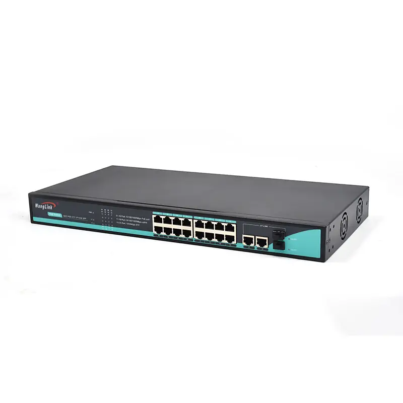 gallery: SG1622P-SFP-R | Unmanaged Rack mount 16 port gigabit ethernet switch poe 2 uplink 2 sfp/sc/lc/fc/st