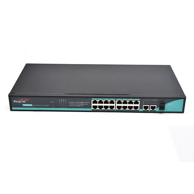 gallery: SG1622P-SFP-R | Unmanaged Rack mount 16 port gigabit ethernet switch poe 2 uplink 2 sfp/sc/lc/fc/st