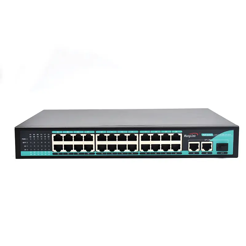 SG2421P | Gigabit unmanaged 24 port poe network switch 2 uplink 1 SFP