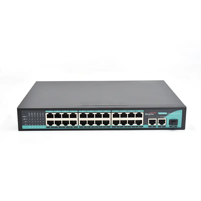 GALLERY: SG2421P | Gigabit unmanaged 24 port poe network switch 2 uplink 1 SFP