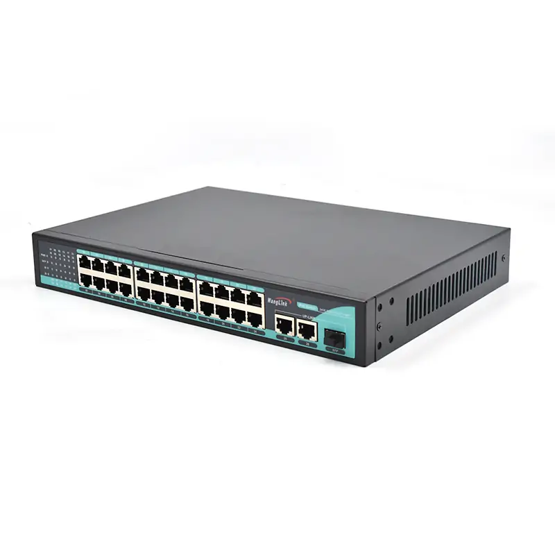 GALLERY: SG2421P | Gigabit unmanaged 24 port poe network switch 2 uplink 1 SFP