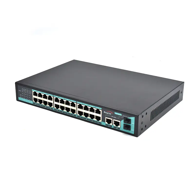 gallery: SG2422P | unmanaged 24 port poe gigabit switch 2 uplink 2 sfp