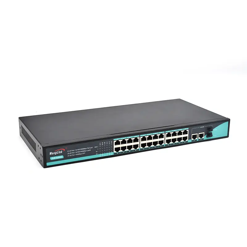 gallery: SG2422P-SFP-R | Rack mount unmanaged gigabit switch poe 24 port 2 uplink 2 sfp