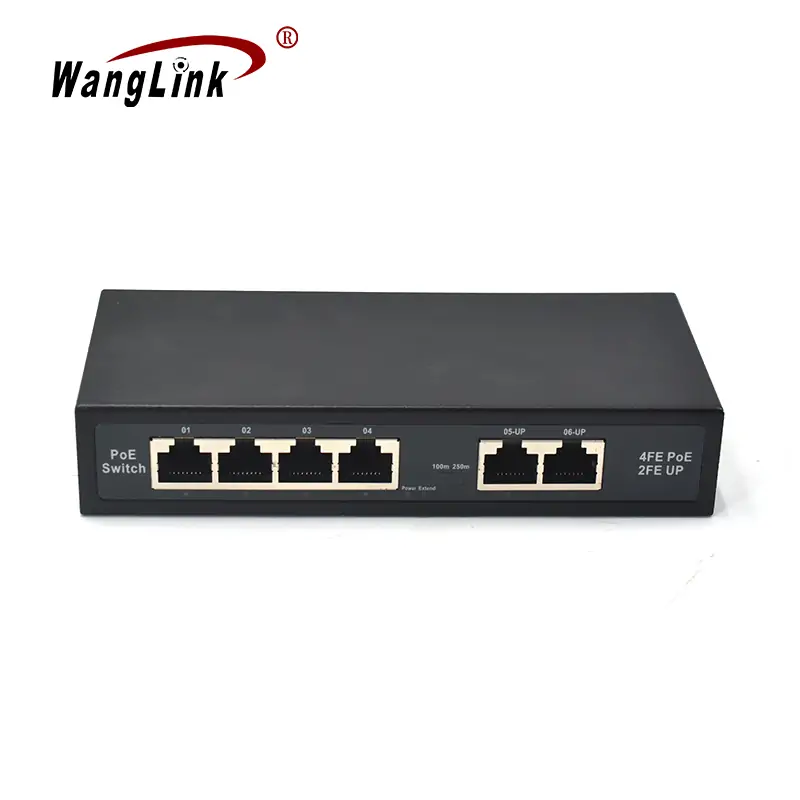 SF42NP | Unmanaged non-standard poe ethernet switch 4 port 2 uplink