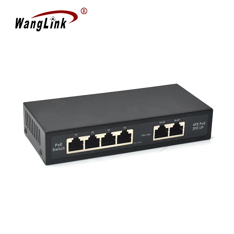 gallery: SF42NP | Unmanaged non-standard poe ethernet switch 4 port 2 uplink