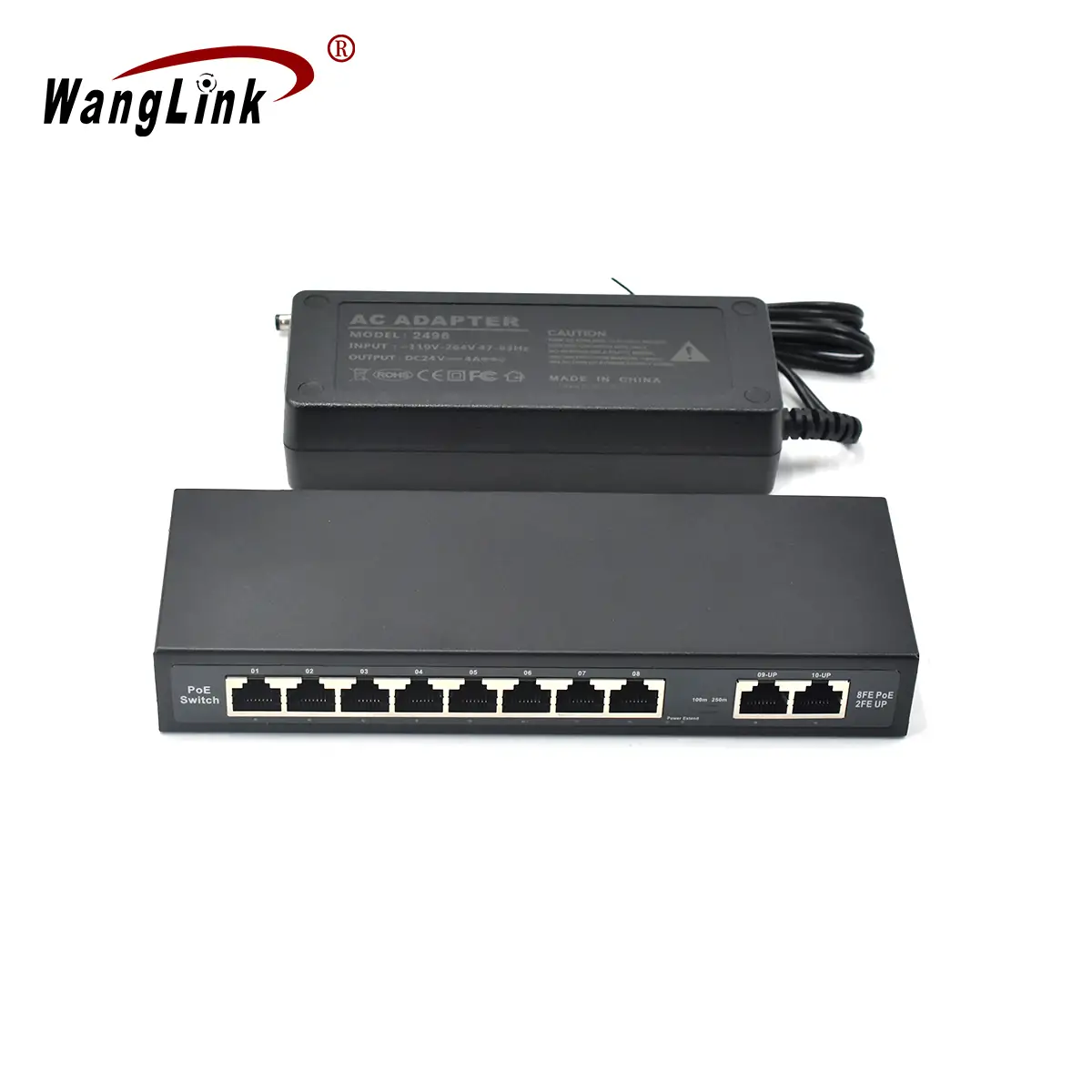 gallery: SF82NP | Unmanaged non-standard poe protocol 8 port switch with poe 2 uplink