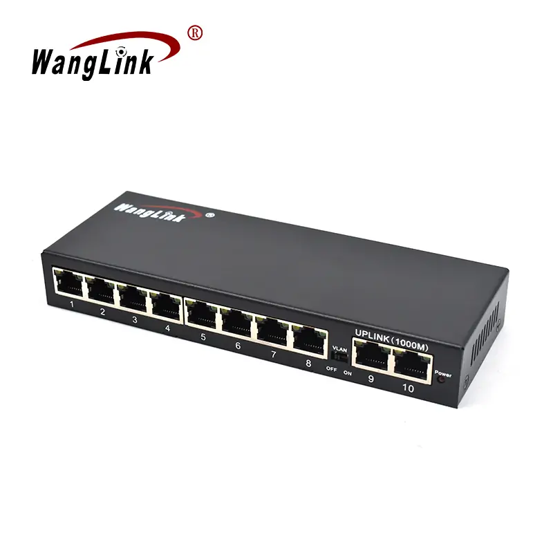 SL82NP | Unmanaged non-standard protocol poe switch 8-port with 2 uplink