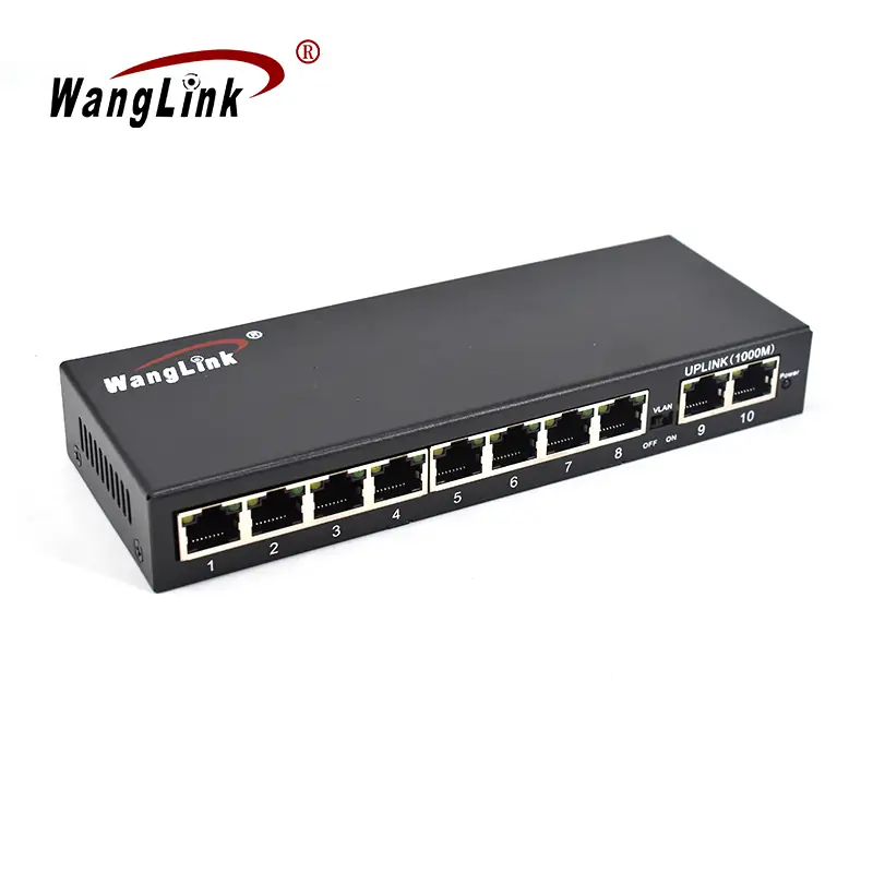 SL82NP | Unmanaged non-standard protocol poe switch 8-port with 2 uplink