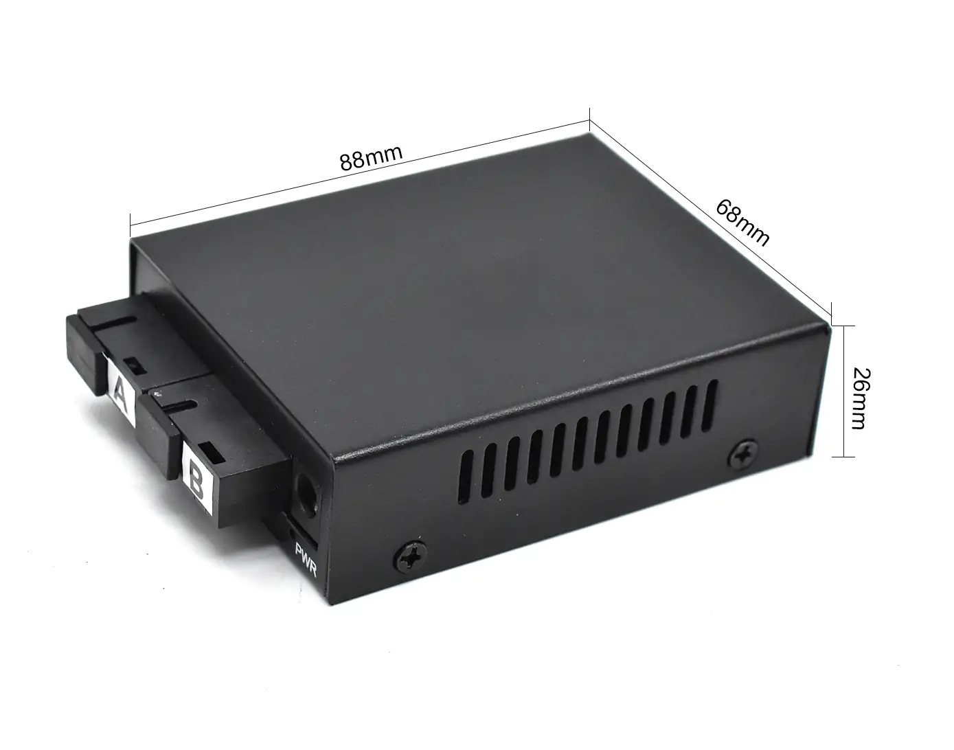 SIZE: SG402P-MINI | Unmanaged Gigabit 4 port switch poe with 2 Fiber Port