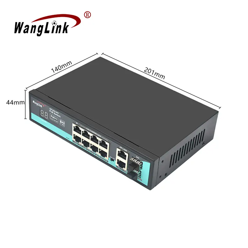 size: SG822P-V2 | Unmanaged poe switch gigabit 8 port 2 Uplink 2 SFP