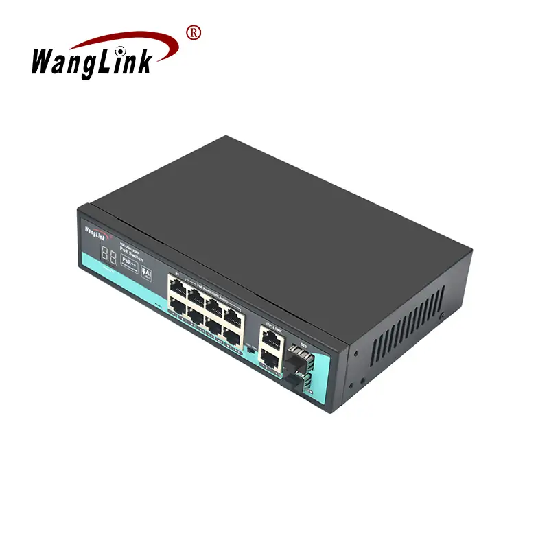 gallery: SG822P-V2 | Unmanaged poe switch gigabit 8 port 2 Uplink 2 SFP