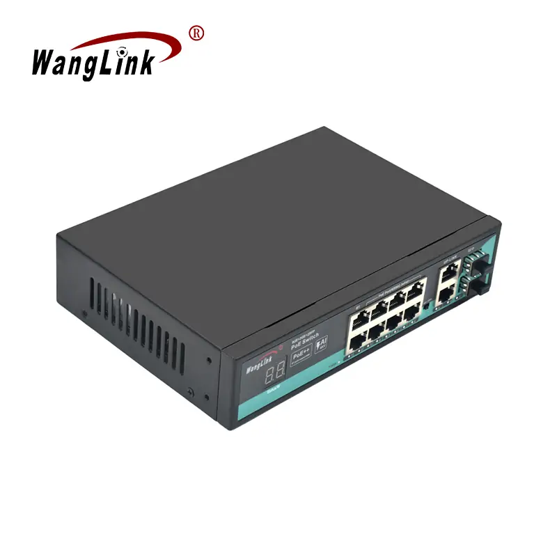 gallery: SG822P-V2 | Unmanaged poe switch gigabit 8 port 2 Uplink 2 SFP