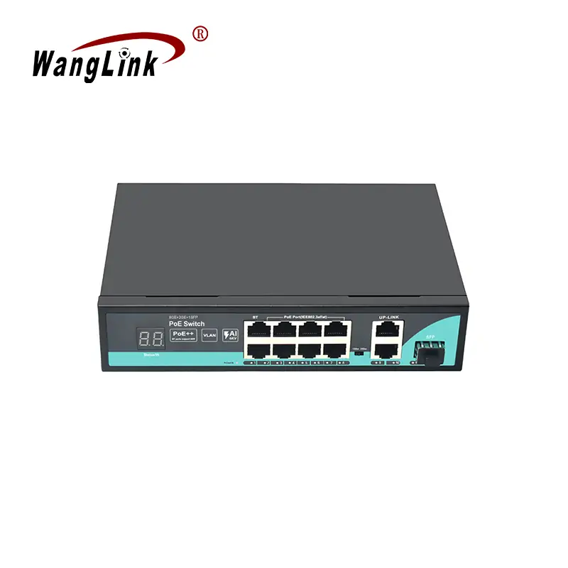 gallery: SG821P-V2 | Unmanaged 8 port gigabit ethernet poe switch 2 uplink 1 SFP