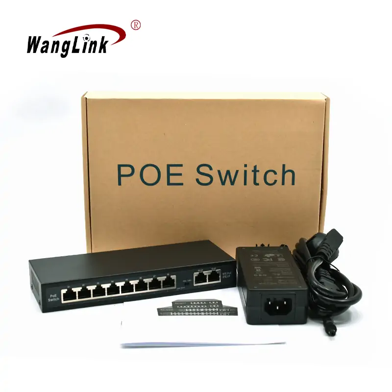 gallery: SF82P-E | Unmanaged Fast ethernet 8 port switch poe with 2 uplink