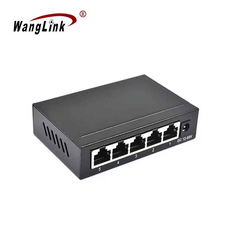 Product gallery: SF05P-E | Unmanaged Fast ethernet 5 port poe switch