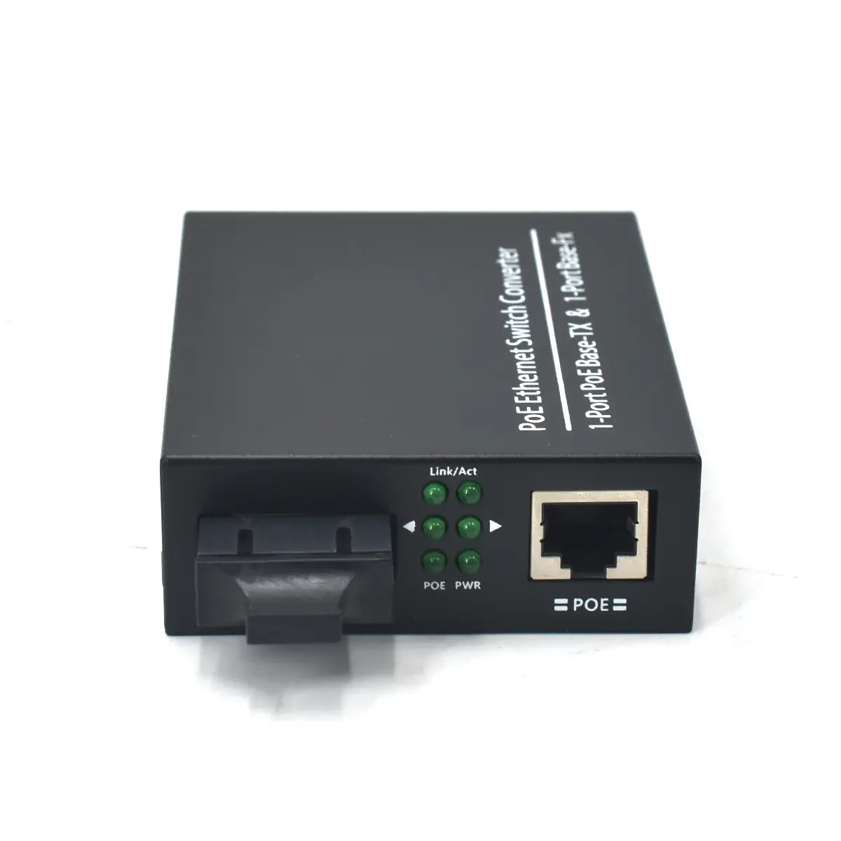 CF101P | 10/100mbps 2 port poe powered media converter