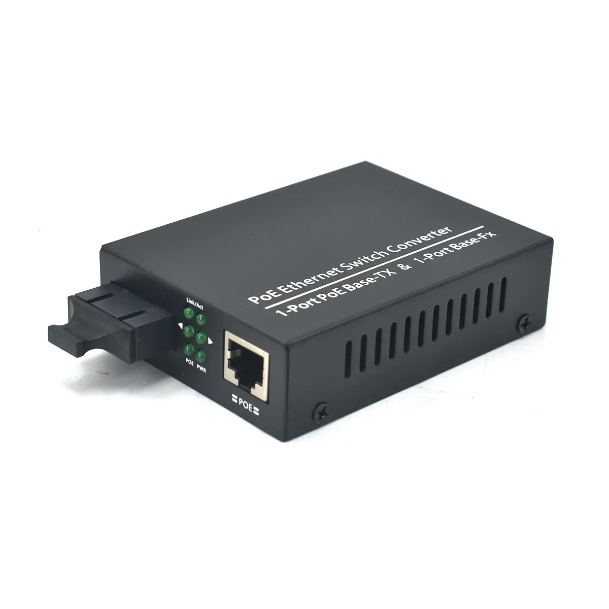 Product gallery: CF101P | 10/100mbps 2 port poe powered media converter